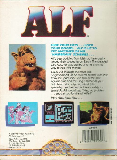 Alf - The First Adventure - Dos