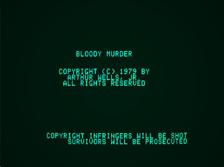Bloody Murder