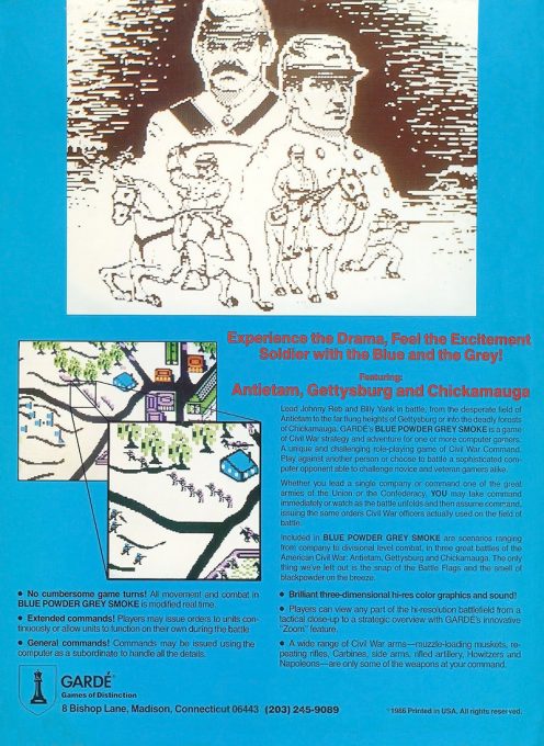 Blue Powder Grey Smoke dos