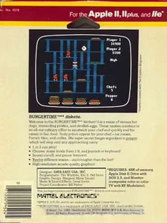 Burgertime - Dos