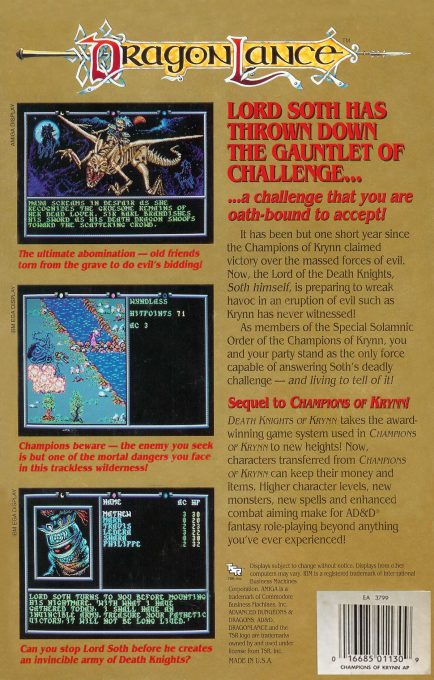 Champions of Krynn - Dos