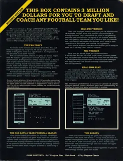 Computer Quarterback - Dos