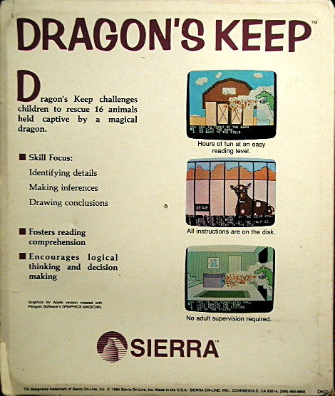 Dragon's Keep - Dos