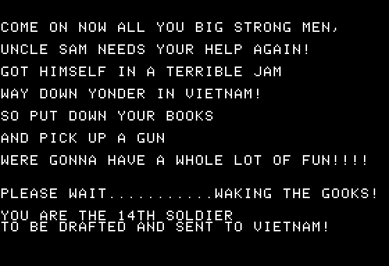 Eamon Adventure #052 - The Jungles of Vietnam