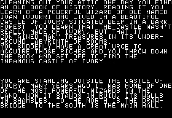 Eamon Adventure #137 - The Ruins of Ivory Castle