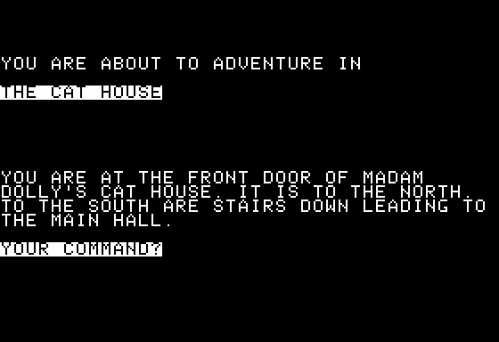 Eamon Adventure #196 - The Cat House