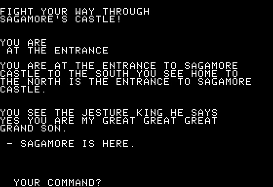 Eamon Adventure #238 - Sagamore