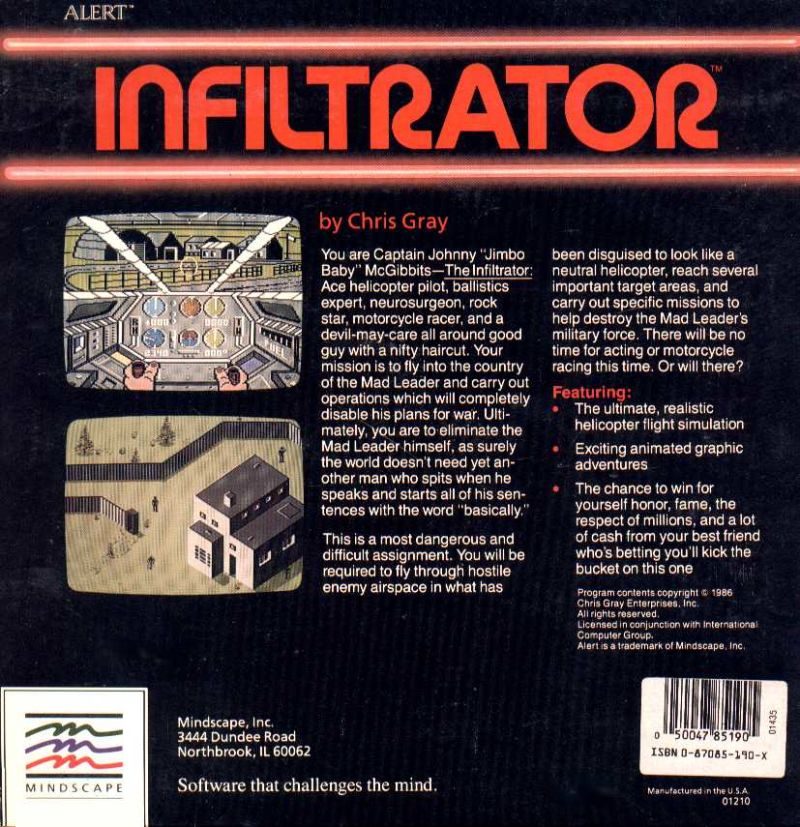 Infiltrator - Dos