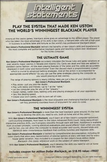 Ken Uston's Professional Blackjack - Dos