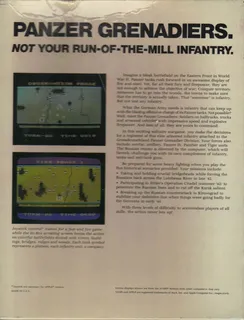 Panzer Grenadier - Dos