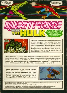 Questprobe Featuring The Hulk - Dos