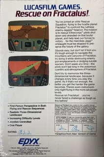 Rescue on Fractalus! - Dos
