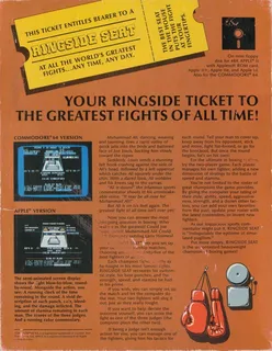 Ringside Seat - Dos