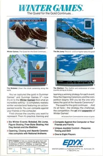 Winter Games - Dos