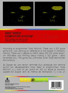 3d Zapper - Dos