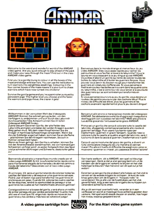 Amidar Double Speed 2 - Dos