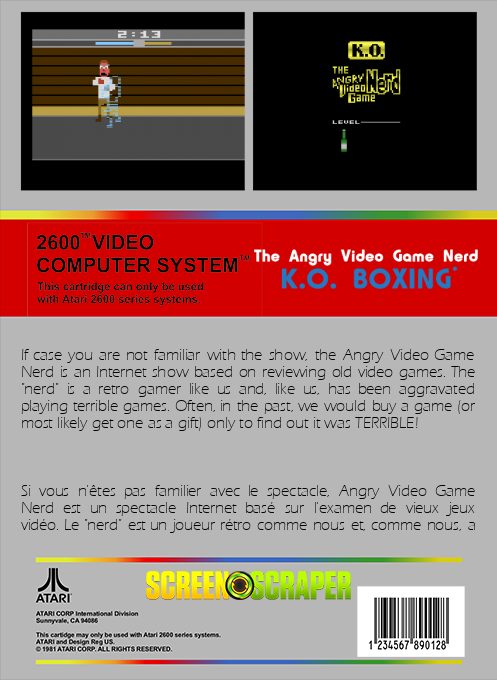 Angry Video Game Nerd K.O. Boxing - Dos