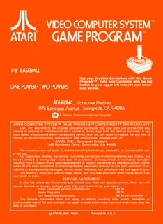 Atari Softball - Dos