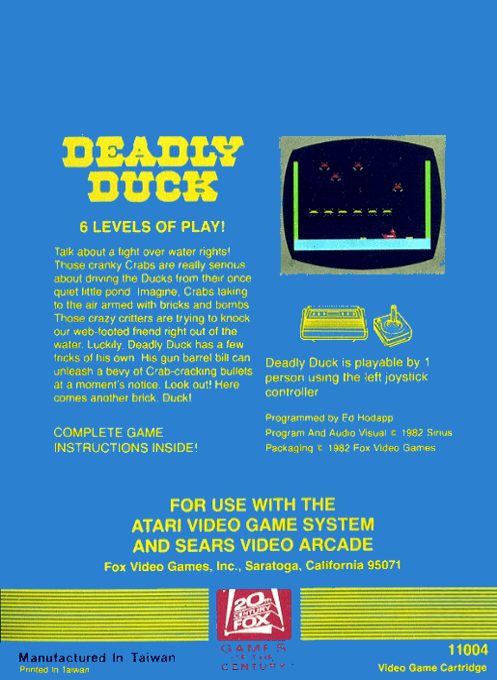 Deadly Duck - Dos