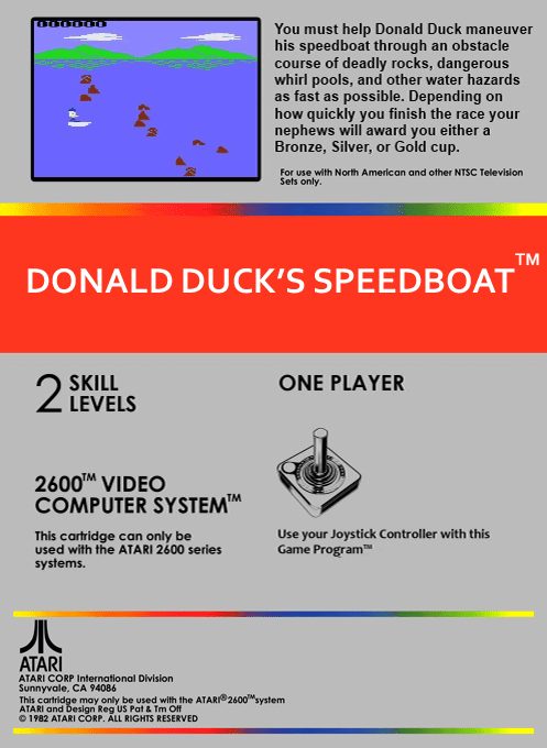 Donald Duck's Speedboat - Dos