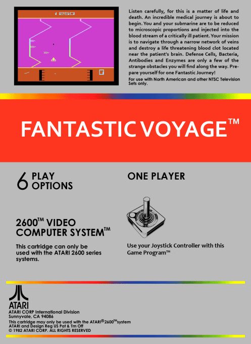 Fantastic Voyage - Dos