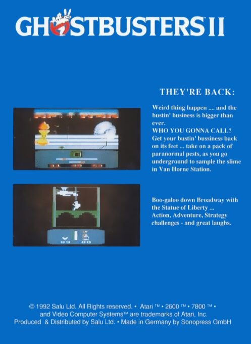 Ghostbusters II Easy dos