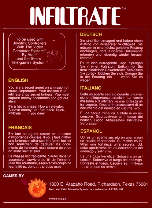 Infiltrate - Dos
