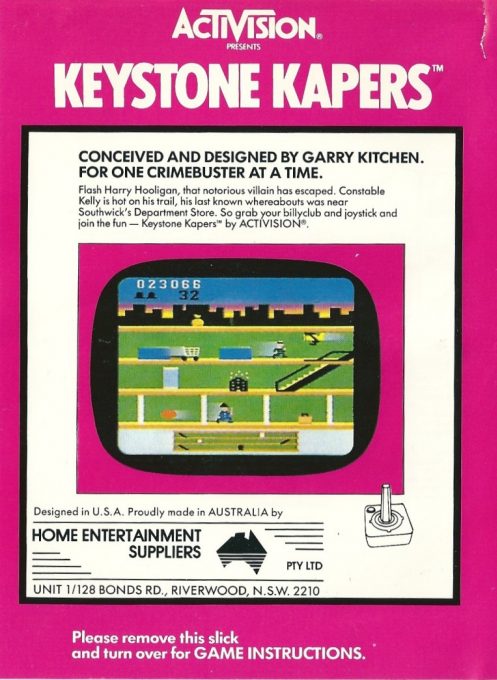 Keystone Kapers - Dos