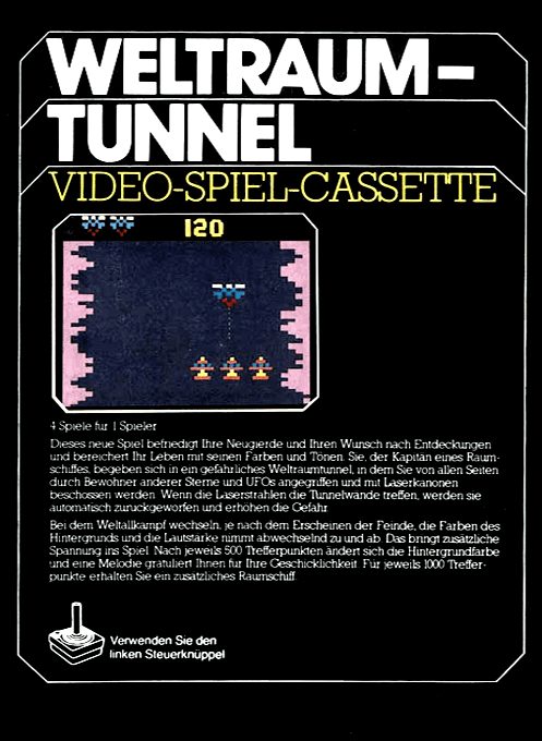 Le Tunnel de L'Espace - Dos