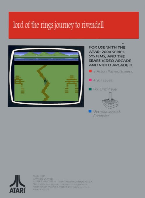 The Lord Of The Rings - Journey To Rivendell - Dos