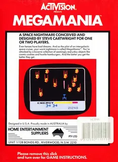 MegaMania : A Space Nightmare - Dos