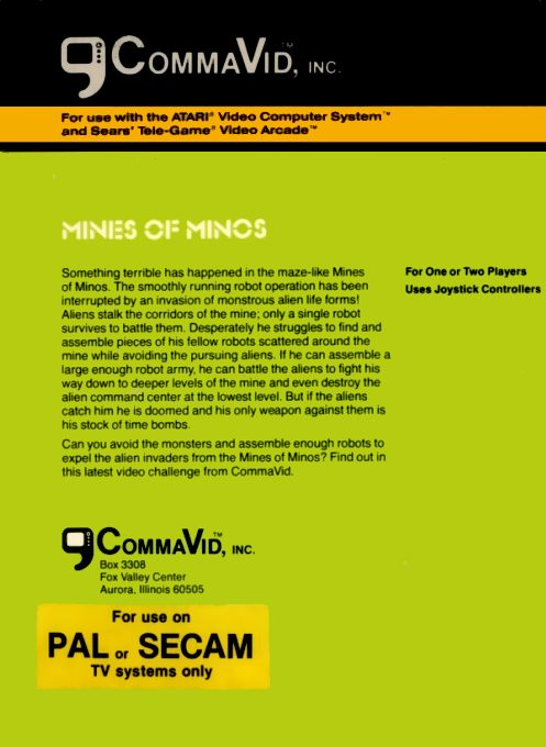 Mines Of Minos - Dos