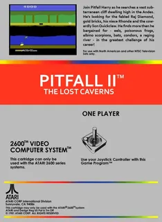 Pitfall II : Lost Caverns - Dos