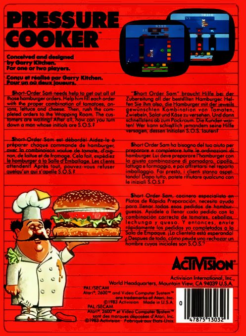 Pressure Cooker - Dos