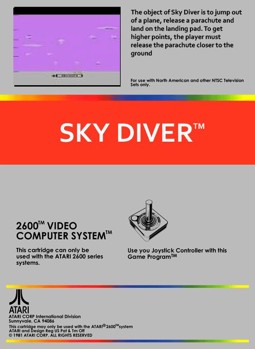 Sky Diver : Dare Diver - Dos