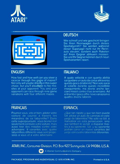Slot Racers : Maze - Dos