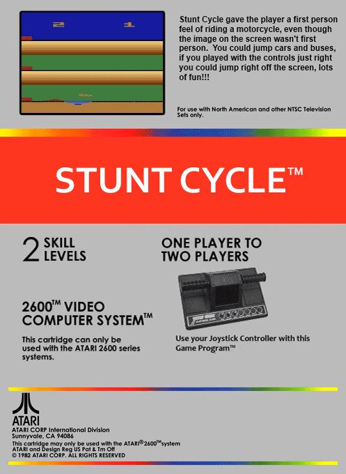 Stunt Cycle - Dos