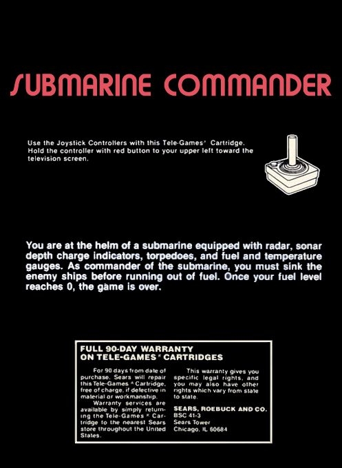 Submarine Commander - Dos