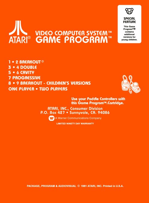 Super Breakout - Dos