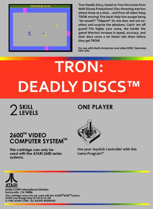 Tron - Deadly Discs - Dos