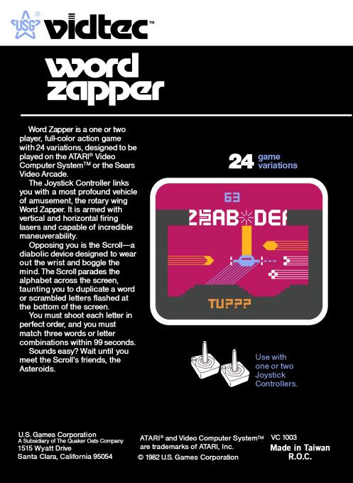 Word Zapper - Dos