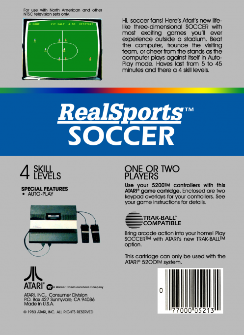 Realsports Soccer - Dos