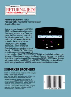 Star Wars - Return Of The Jedi - Death Star Battle - Dos