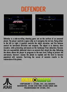 Defender - Dos