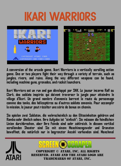 Ikari Warriors - Dos