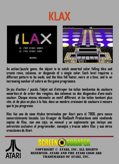 Klax - Dos