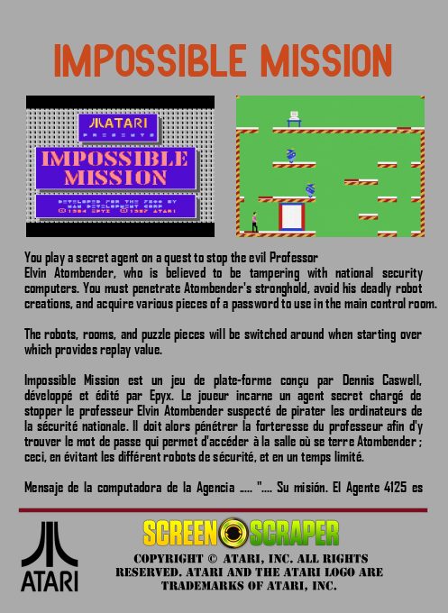 Possible Mission - Dos