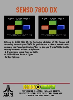 Senso 7800 DX - Dos