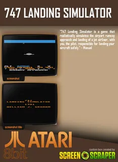 747 Landing Simulator - Dos