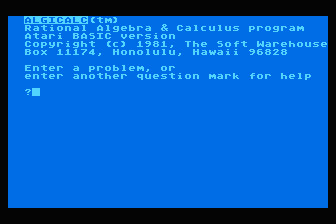 Algicalc